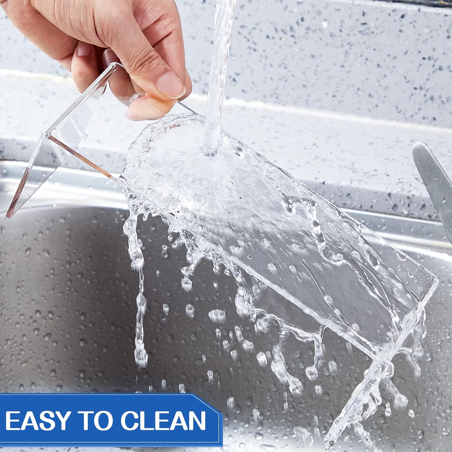 Sintuff 36 Pcs Acrylic Risers Large and Medium Acrylic Risers for Display Clear Display Stands Collectibles Stand Shelf for Show Figures Cupcake Jewelry