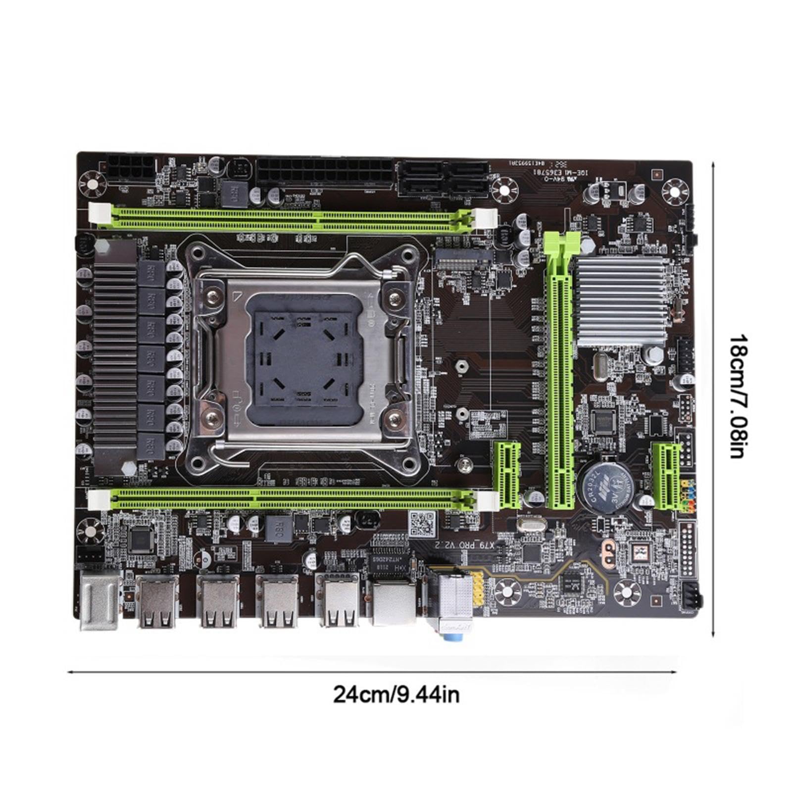 Płyta główna komputera stacjonarnego X79 Pro LGA 2011 Dual DDR3 dla E5 V1/V2 E5-2640
