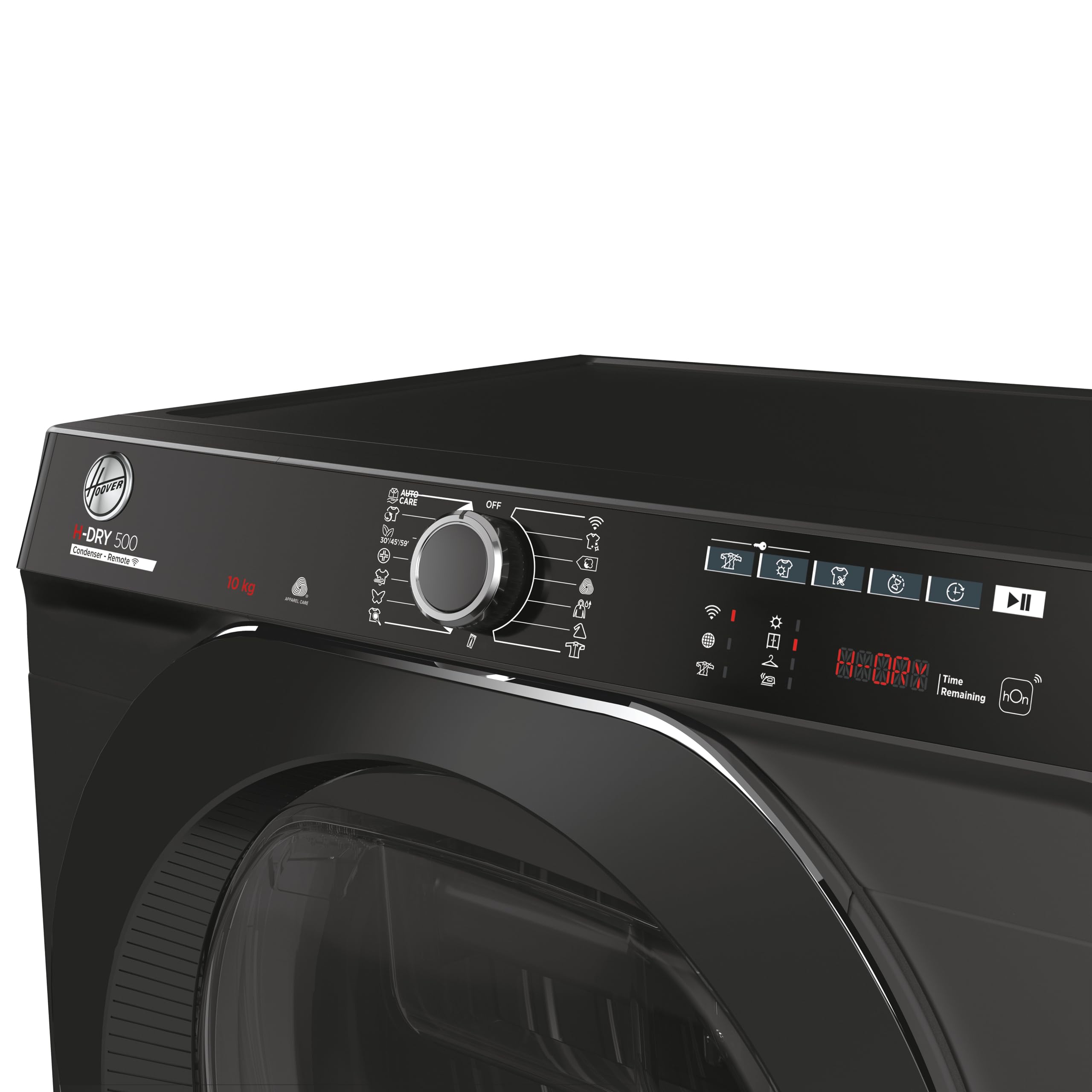Hoover H-DRY500 NDP C10TCBERX-S Kondensationstrockner / 10kg / Smarte Bedienung/AquaVision/Symbolblende