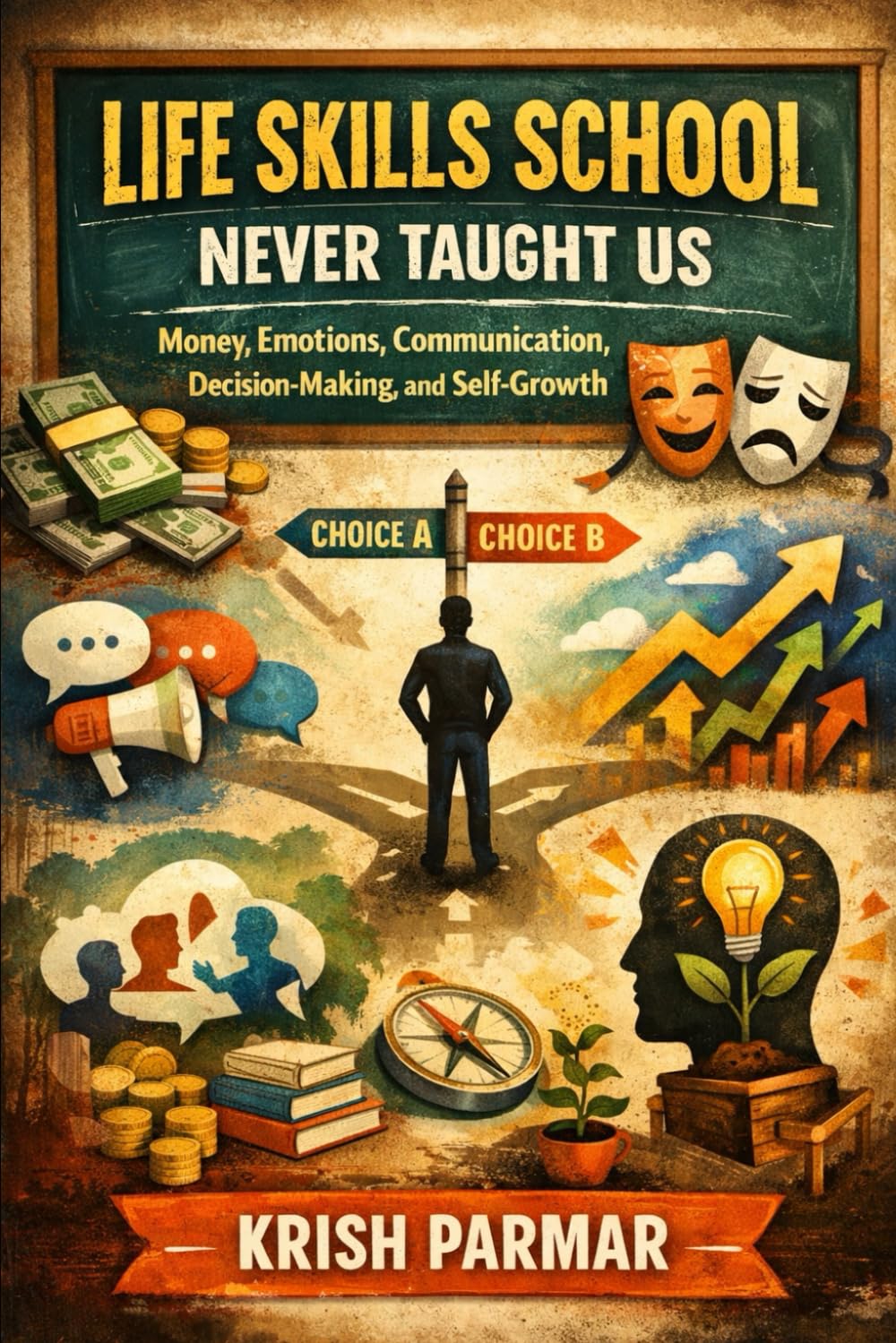 Life Skills School Never Taught Us: Money, Emotions, Communication, Decision-Making, and Self-Growth