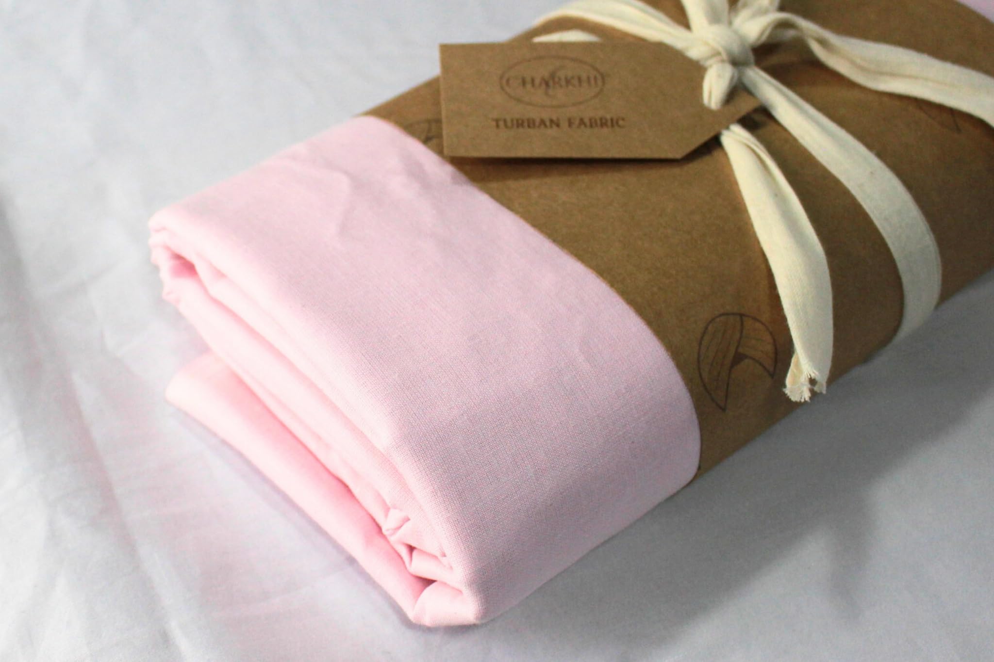 Charkhi 5 Meter Baby Pink 100% Full Voile Traditional Pagri/Pagdi – Soft & Comfortable Sikh/Punjabi Turban Cloth for Men/Women-picture-20