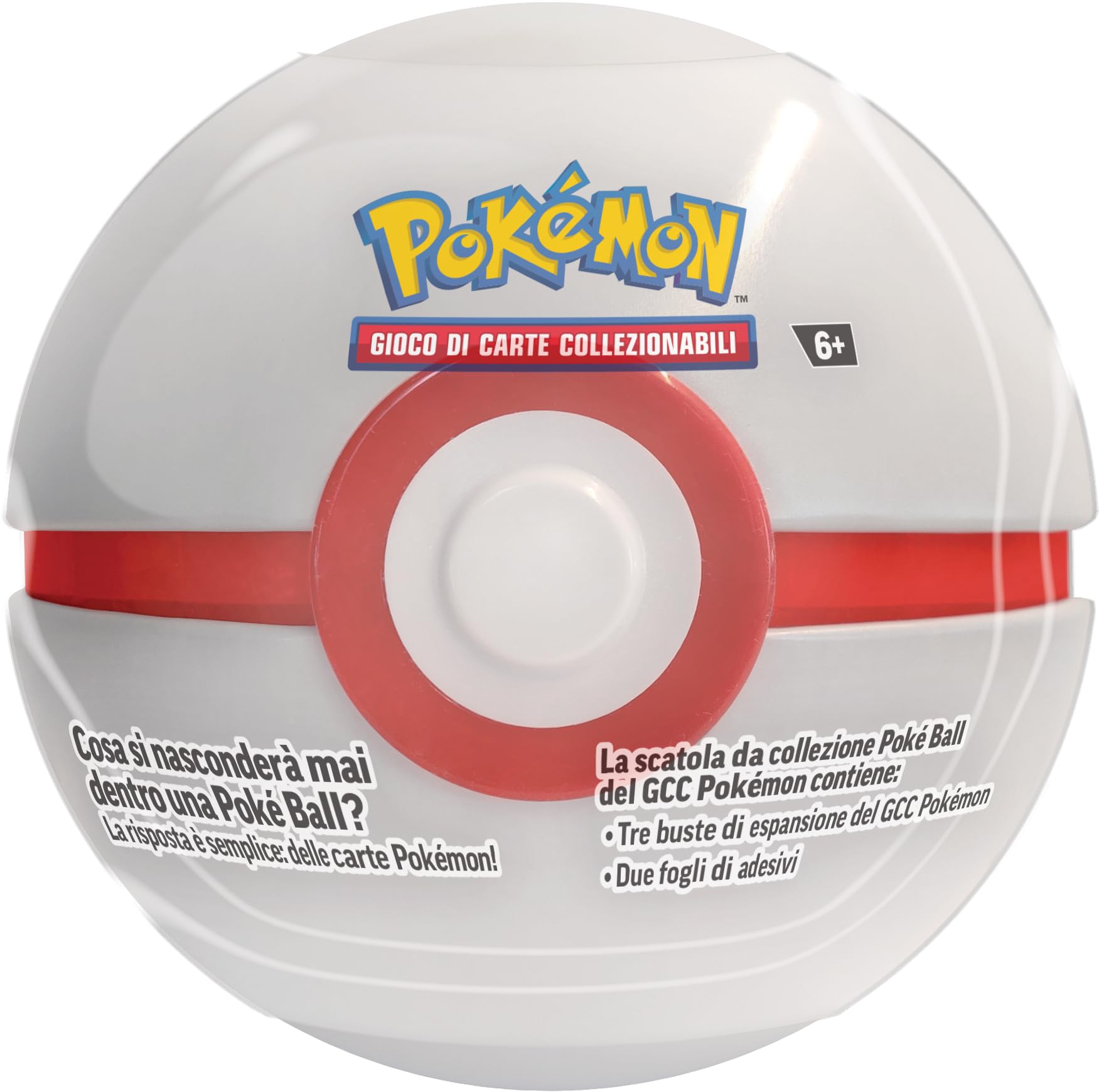 Pokémon: set di scatole da collezione Poké Ball del GCC Poké, Premier e Bis Ball (nove buste di espansione e sei fogli di adesivi) - Esclusiva Amazon