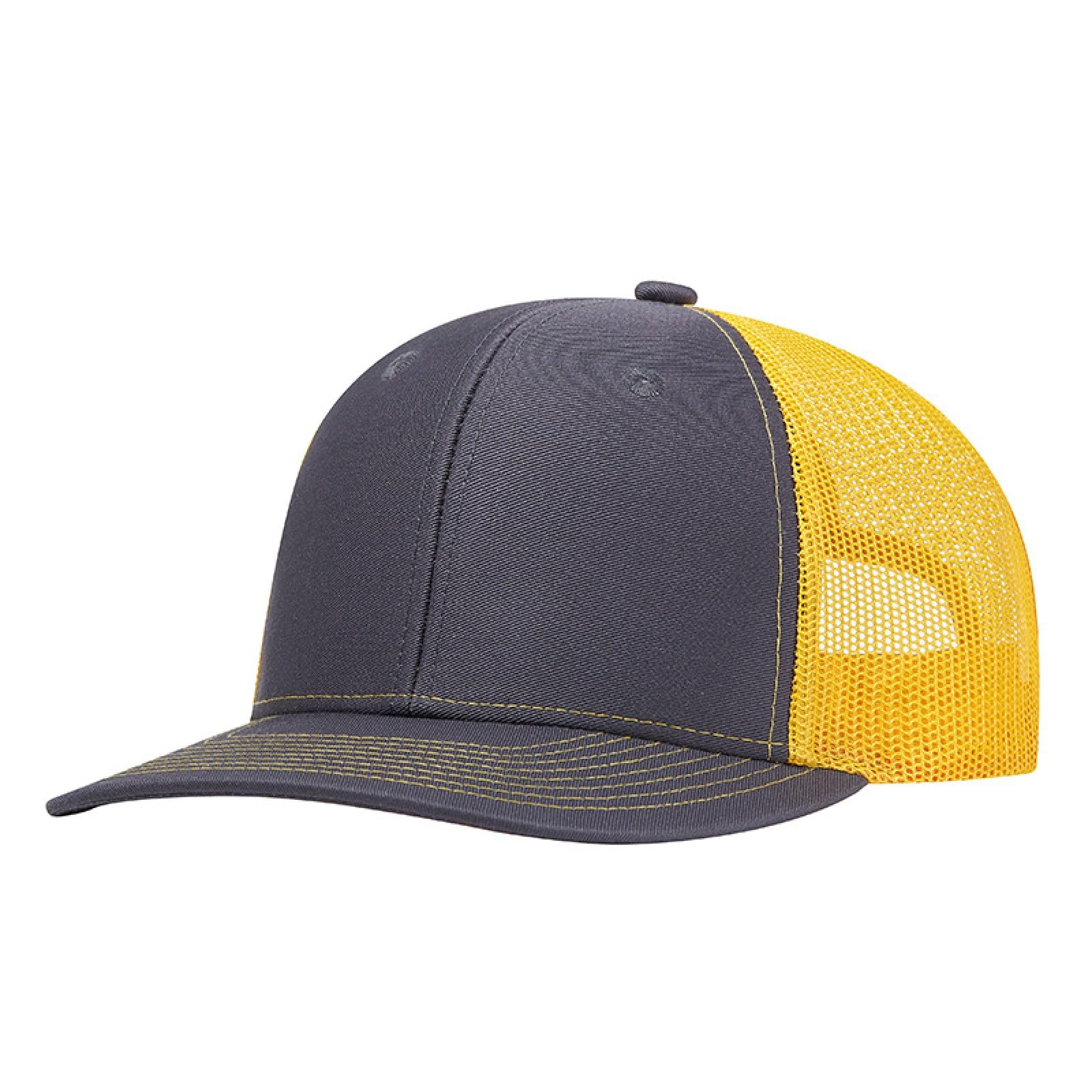 HaloHorus Trucker Hat for Men Women, Adjustable Athletics Baseball Cap for Running, Fishing, Hiking, Workout, P6-darkgrey-gold, One Size — image 1