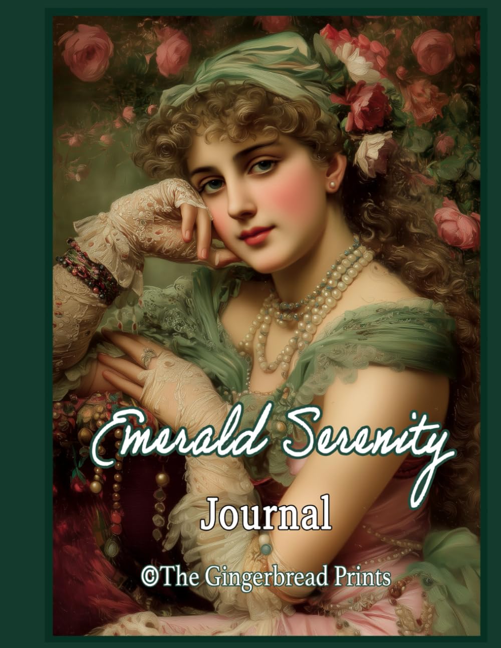 Emerald Serenity: A Green Glow Journal Vintage-Inspired Images and Ephemera for Art/Junk Journaling Collaging Scrapbooking Card Making