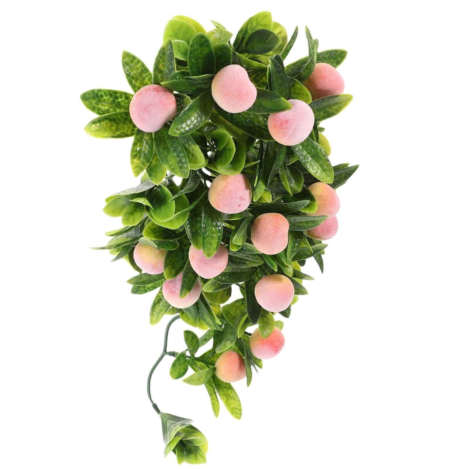SEWACC green decor home decor Green Leaf Decor Simulated Green Leaf Vine Fake Hanging Plants Artificial Drooping Plant Simulation Plant Decor faux vine household artificial leaf plastic