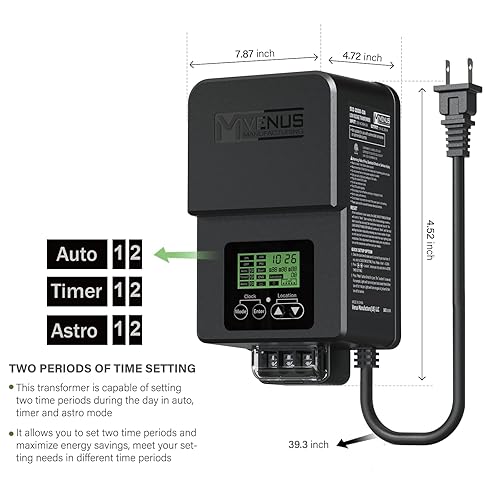 Miniatura 5 de Focos al aire libre, iluminación de paisaje de bajo voltaje Spot lights 3W LED luces al aire libre con 300W multifuncional transformador de bajo
