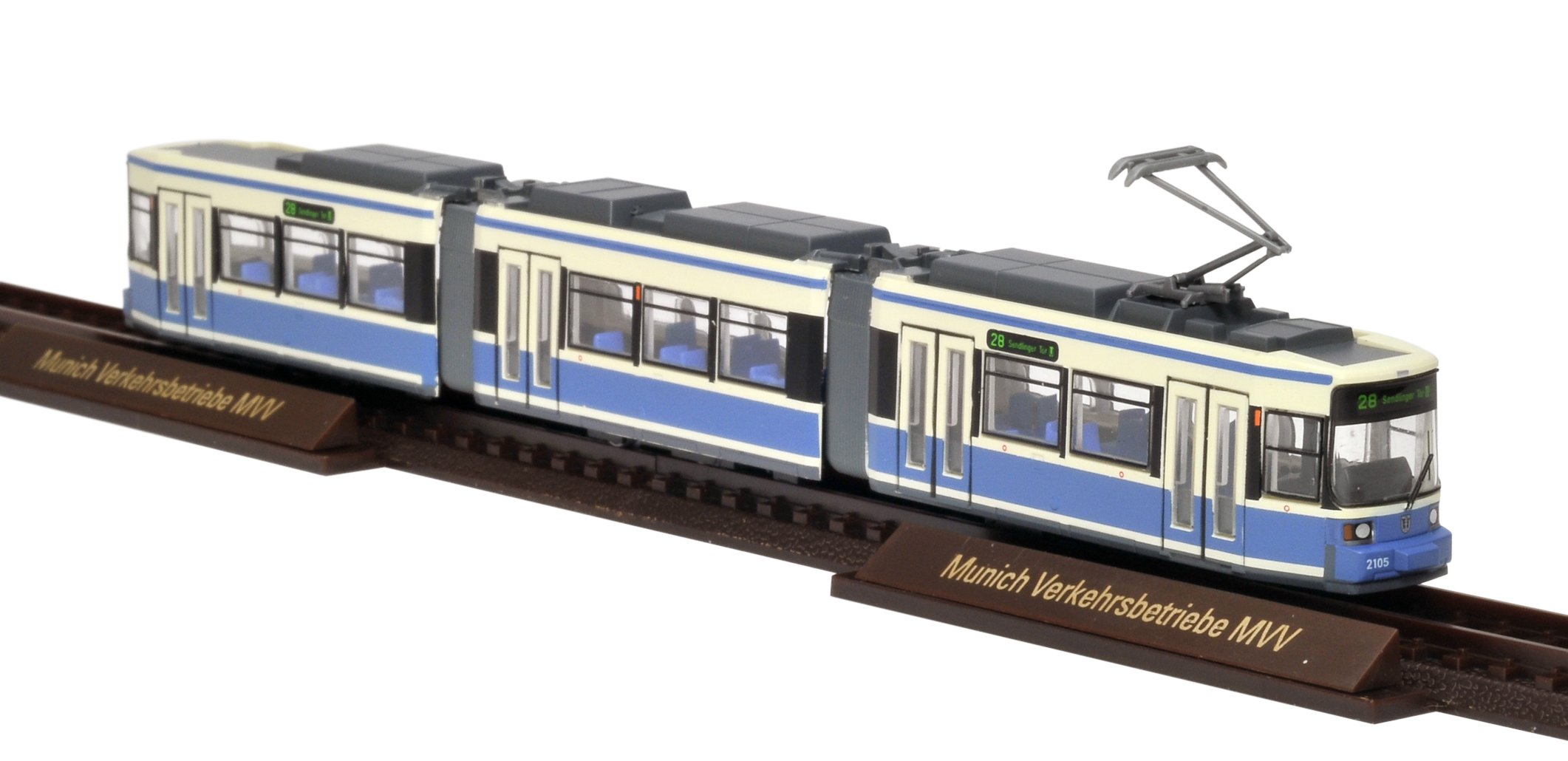 Tomytec 974260 "Tram-System, Münchner Straßenb Modellbausatz