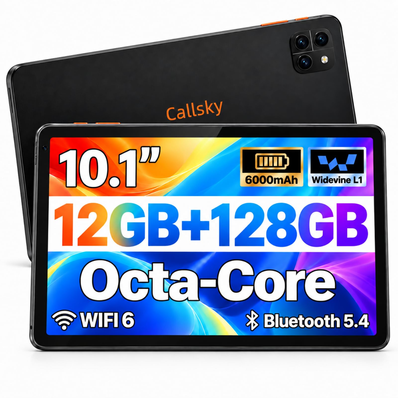 Amazon.com: Tablet Android Tablet 10 Inch, 128GB, 6000mAh, 14.99