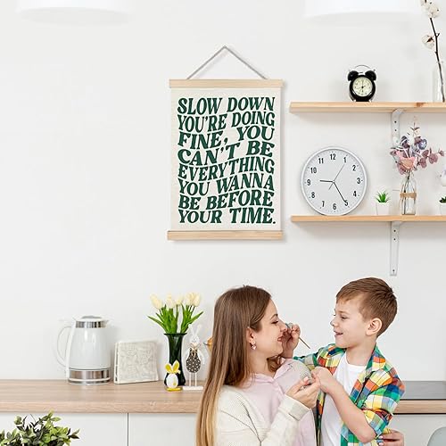 Miniatura 2 de LUVADIAN Arte de pared con letras de canciones, marco retro de los años 70, decoración de pared moderna para el hogar, estudio, dormitorio,