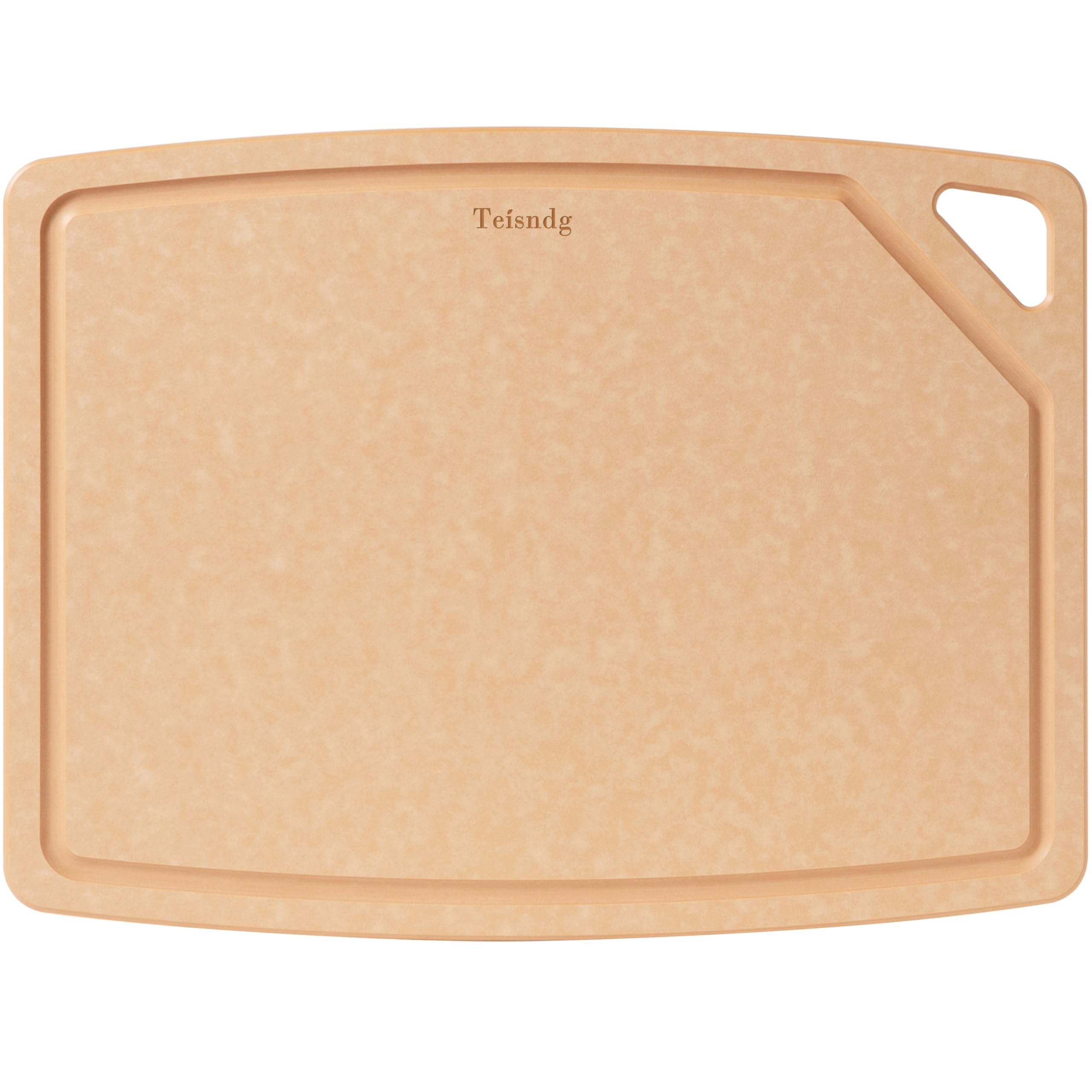 Wood Cutting Board for Kitchen Pine Fiber, Dishwasher Safe, 15x 11 In