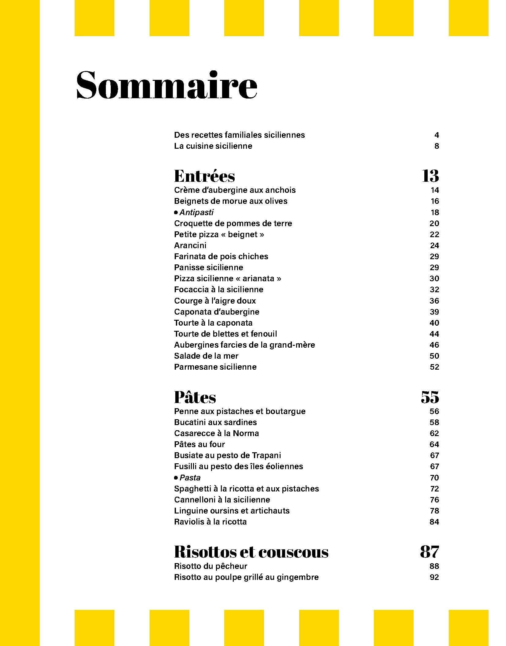 Sicile: Recettes familiales et souvenirs