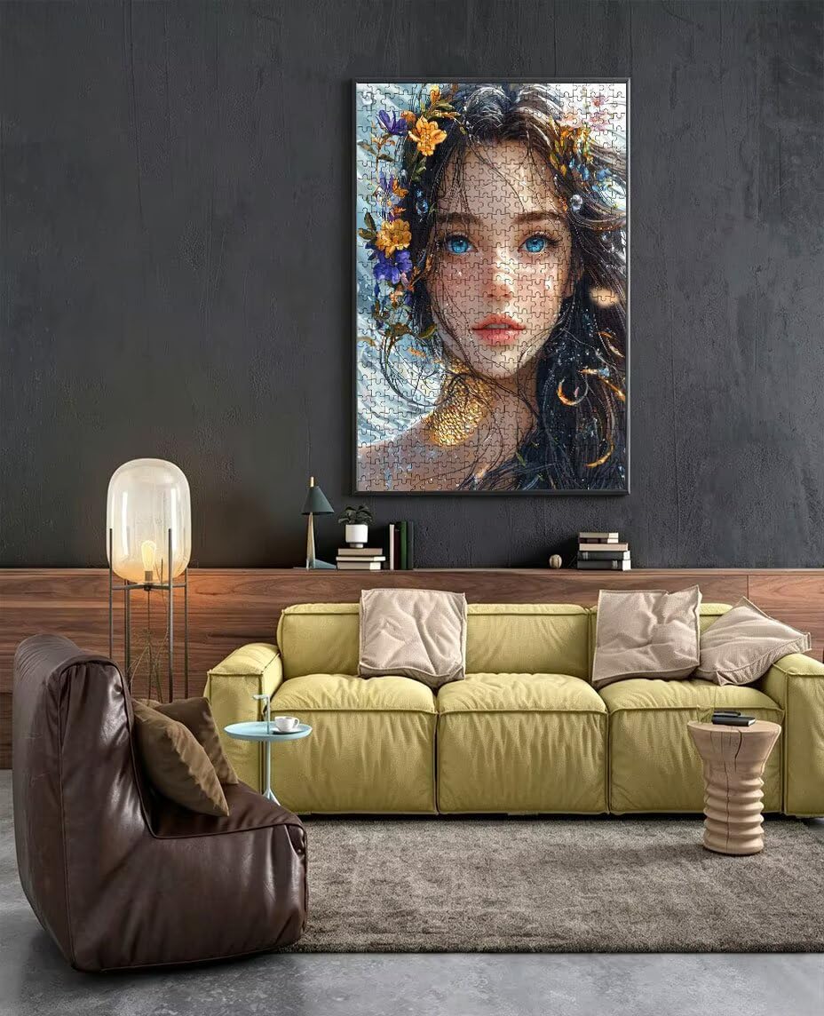 Puzzle 4000 elementów, kwiaty dla dorosłych kobiet puzzle 4000, klasyczne puzzle, gra edukacyjna puzzle, niemożliwe wyzwanie, gra zręcznościowa dla całej rodziny, dekoracja ścian BXHZW4-422