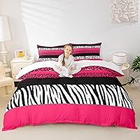 Vista 21 de Juego de funda de edredón para niños con estampado de leopardo, tamaño individual, juego de ropa de cama de moda de piel de guepardo abstracto