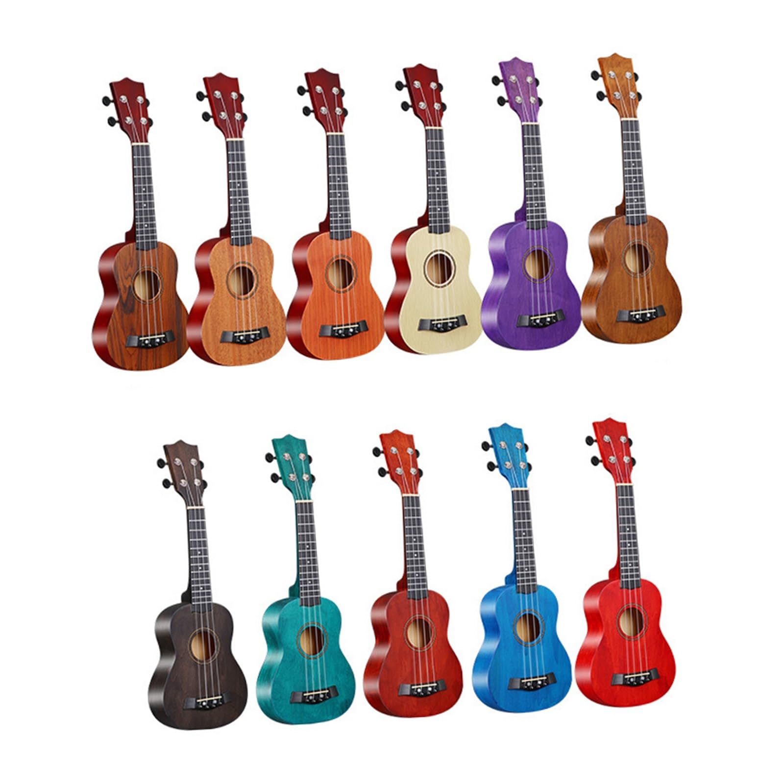 Mini Guitarra De Cuatro Cuerdas Para Ukelele De 21 Pulgadas/23 Pulgadas O 26 Adecuadas Para Principiantes Ukelele