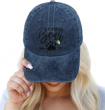 Mama Bear Hat for Mom Mother Women Wife 