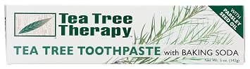 Tea Tree Therapy Tea Tree Toothpaste with Baking Soda, with Natural Breath Freshener, 5 Oz
