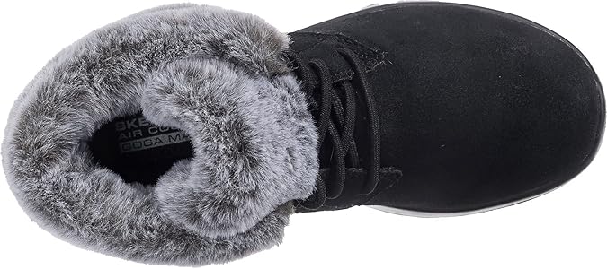 Skechers women's On-The-go Joy-Plush Dreams Fashion Boot, Black Skechers women's On-The-go Joy-Plush Dreams Fashion Boot, Black