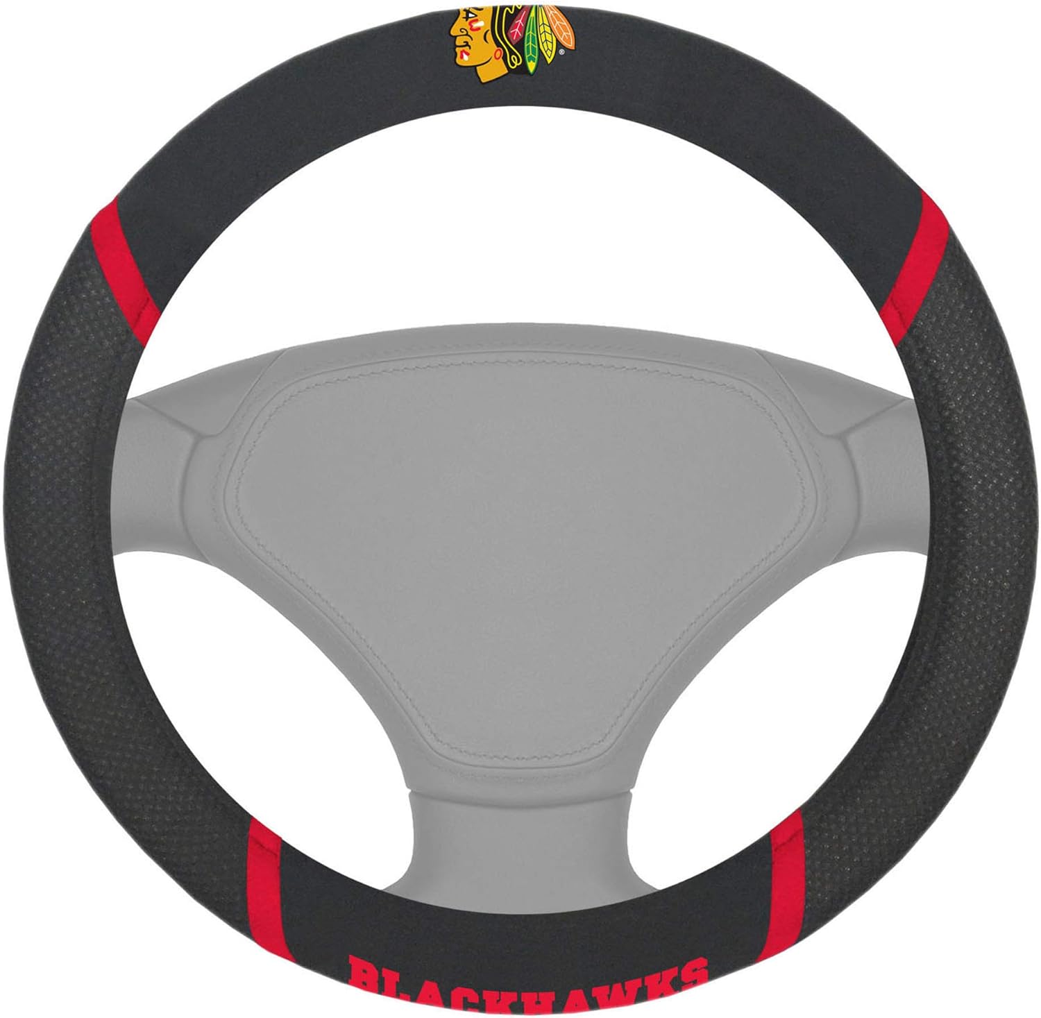 FANMATS Null Unisex-Adult Steering Wheel Cover