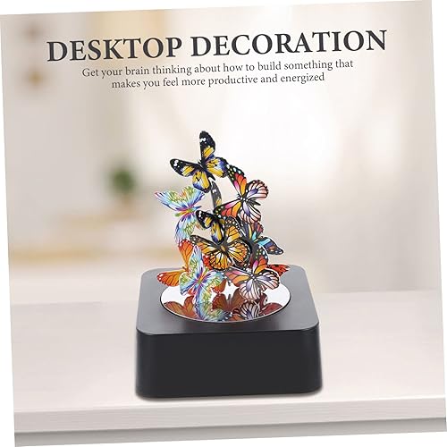 Miniatura 9 de 1 juego de adornos magnéticos de metal de juguete Bloques magnéticos para niños accesorios para el hogar decoración de mariposas magnéticas