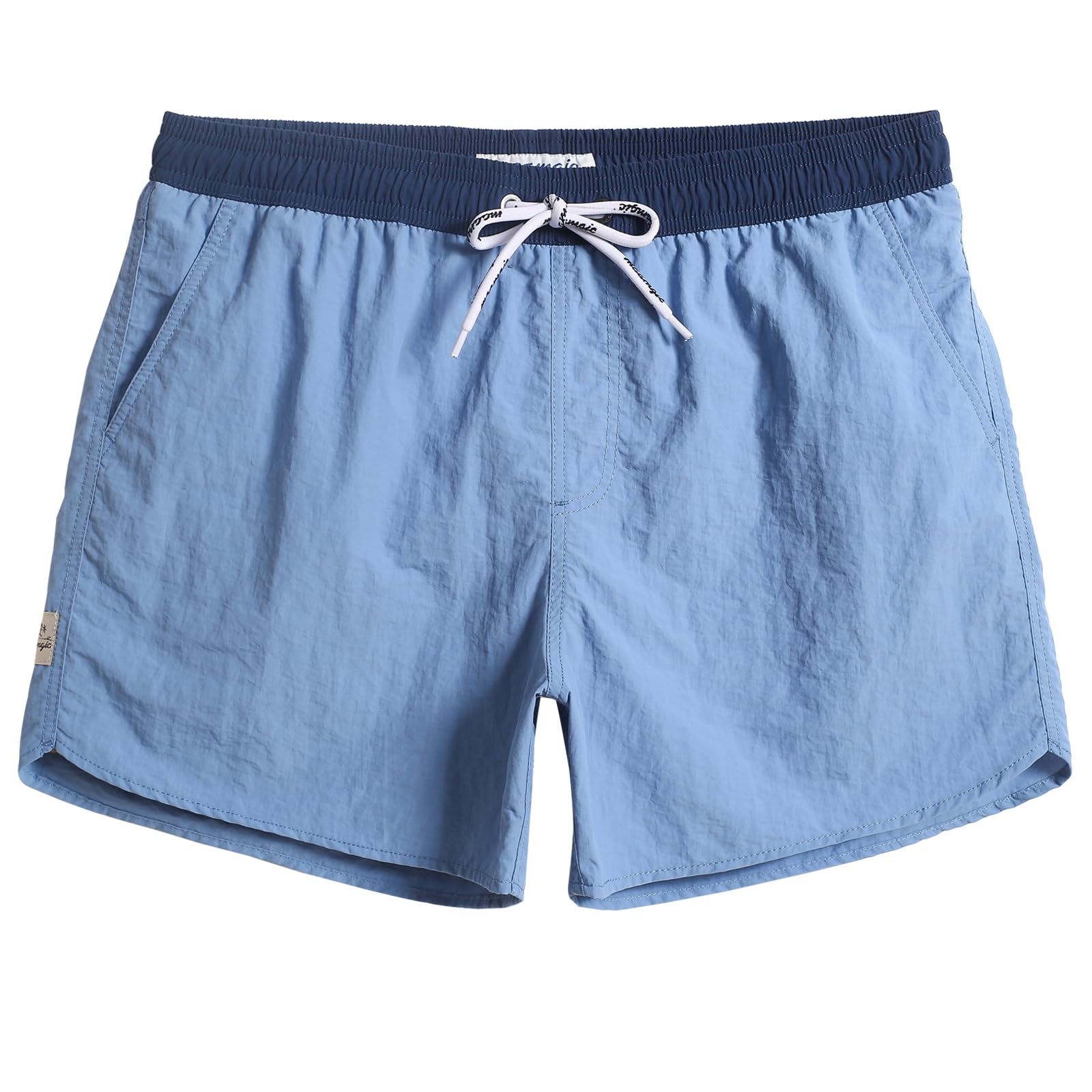 MaaMgic Mens Swim Trunks with Mesh Lining Quick Dry Mens Bathing Suit Shorts — view 17