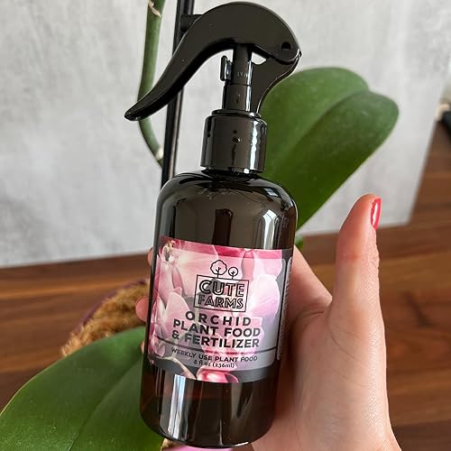 Miniatura 6 de Cute Farms Orquídea - Fertilizante para plantas botella de espray de 8 onzas  un rociador de agua