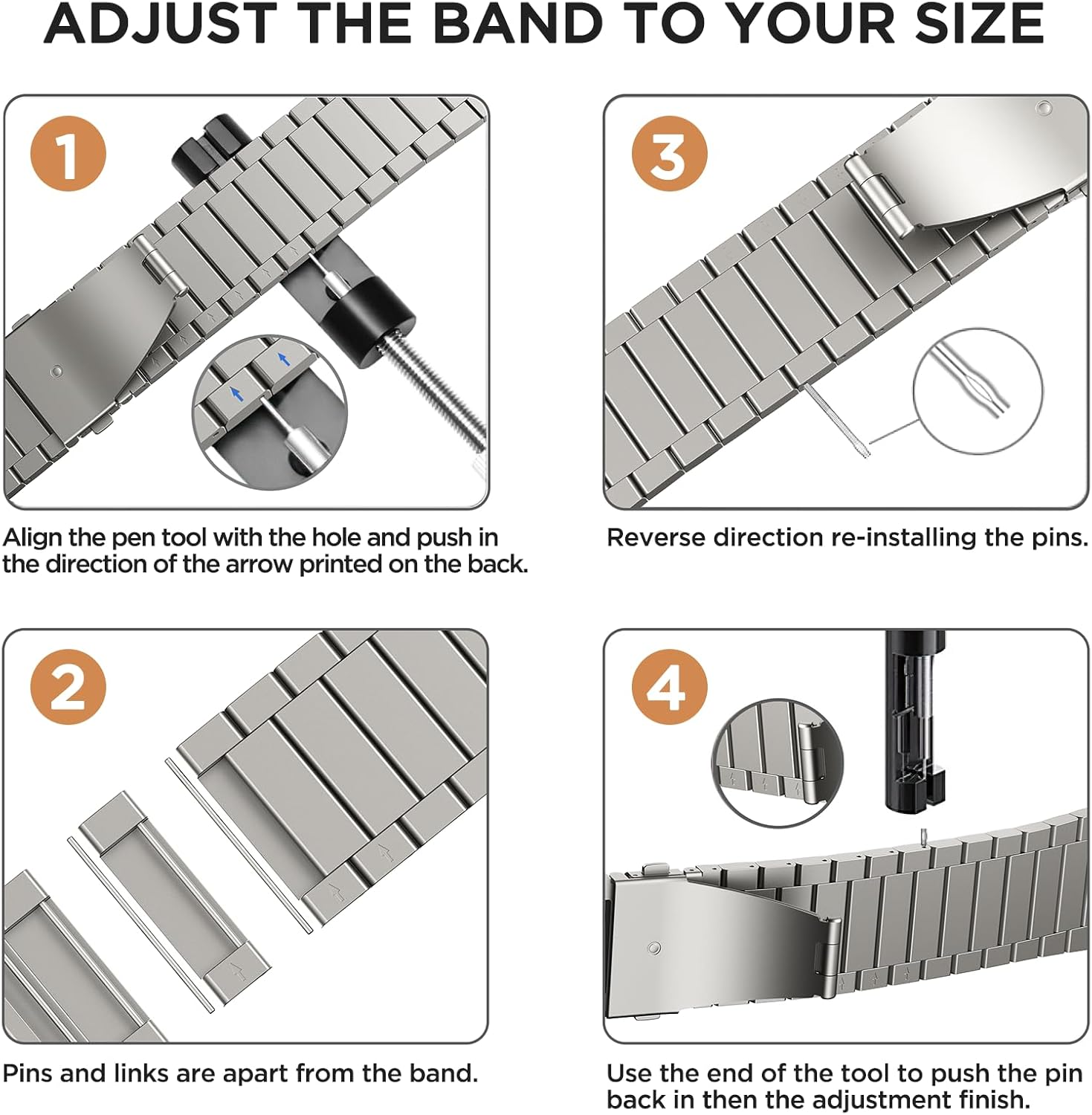 LULULOOK Cinturino DLC con Apple Watch Ultra 49 mm, Bracciale in Titanio Premium, Ultra Leggero Sabbiato di Grado 2 con Rivestimento DLC per Bracciale, Cinturino con Apple Watch Ultra - Titanio LULULOOK Cinturino DLC con Apple Watch Ultra 49 mm, Bracciale in Titanio Premium, Ultra Leggero Sabbiato di Grado 2 con Rivestimento DLC per Bracciale, Cinturino con Apple Watch Ultra - Titanio