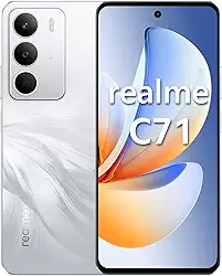 Celular Realme C71 4G Smartphone 4GB RAM 128GB ROM Dual SIM (Branco)