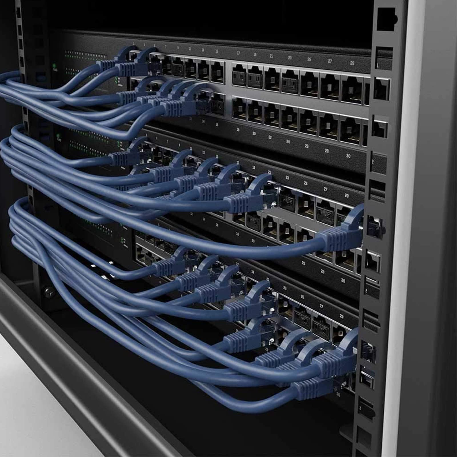 72 cerraduras de puerto RJ45 con 3 llaves, bloqueo de puerto RJ45/bloqueador de polvo, tapa antipolvo RJ45, protector de enchufes de puerto hembra, dispositivos de puerto RJ45 compatibles (gris)