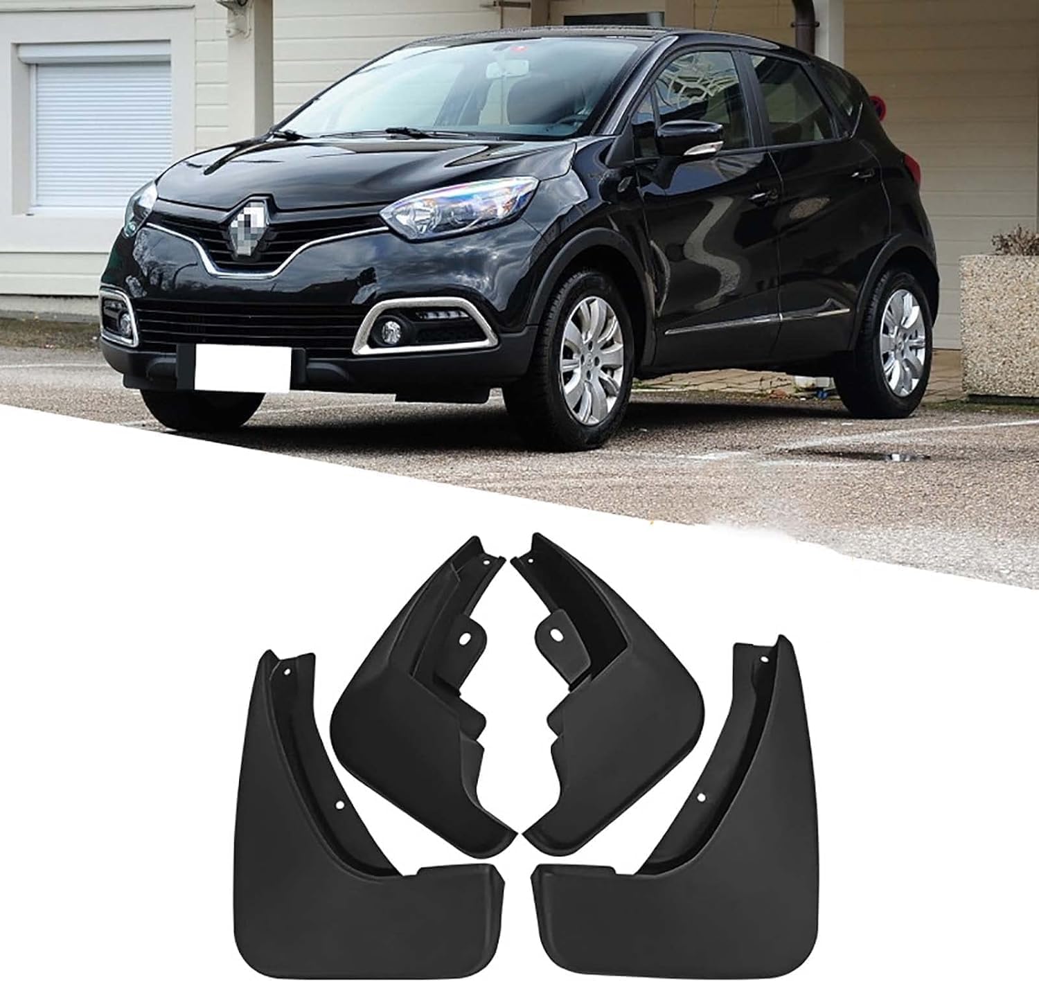 Bavettes Renault Captur 2013-2018 anti-éclaboussures de boue
