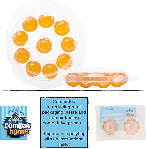 Miniatura 29 de Compac Scented Plink Garbage Disposal Cleaner & Deodorizer, 13720, Paquete de 1, Amarillo, 1, 1