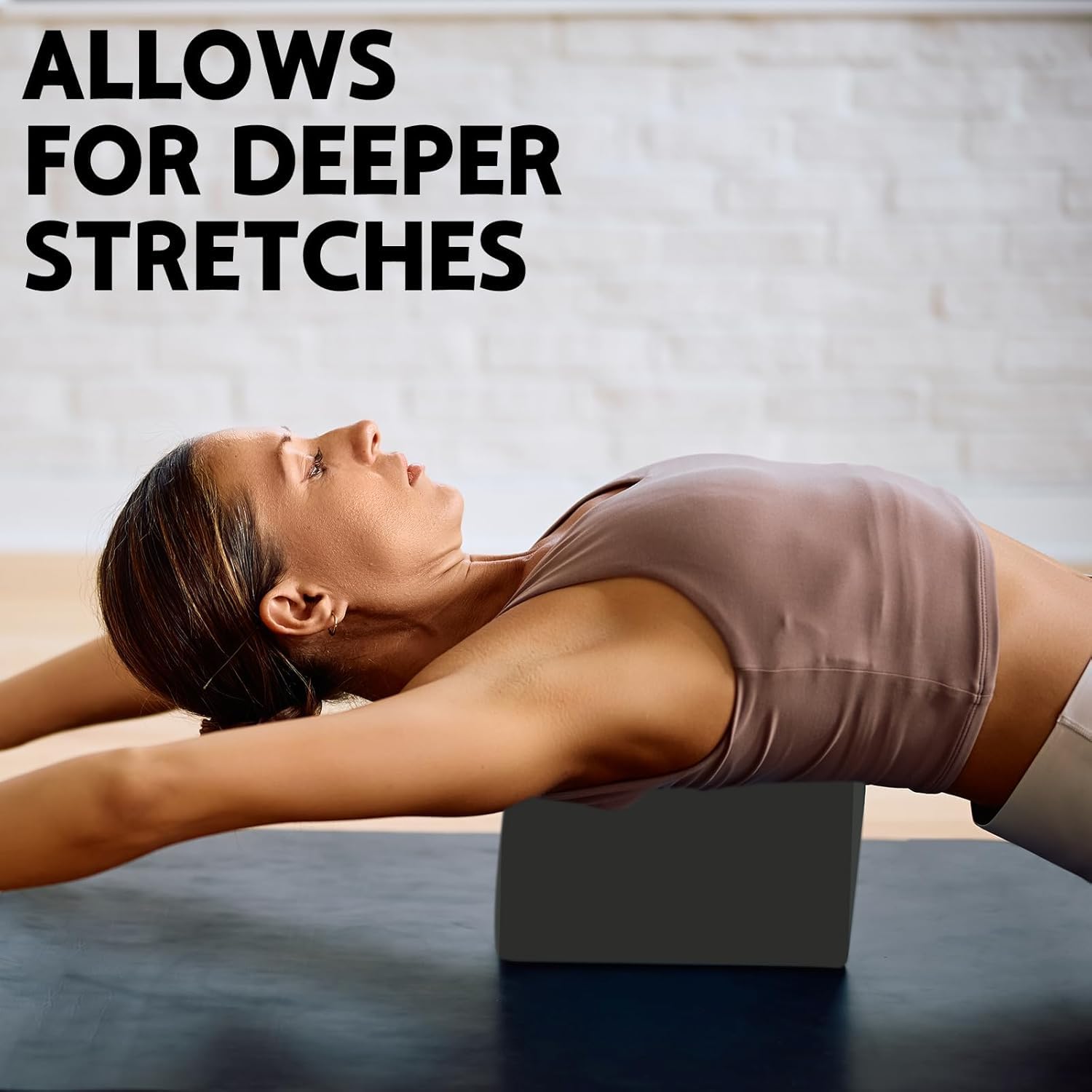 Lot de 2 blocs de yoga et sangles de yoga souples et antidérapantes, anneau en D en métal de 2,4 m pour yoga, fitness, pilates, étirements et tonification