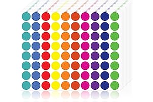 4000 Pcs Color Dot Stickers: A Vibrant Solution for Effortless Organization