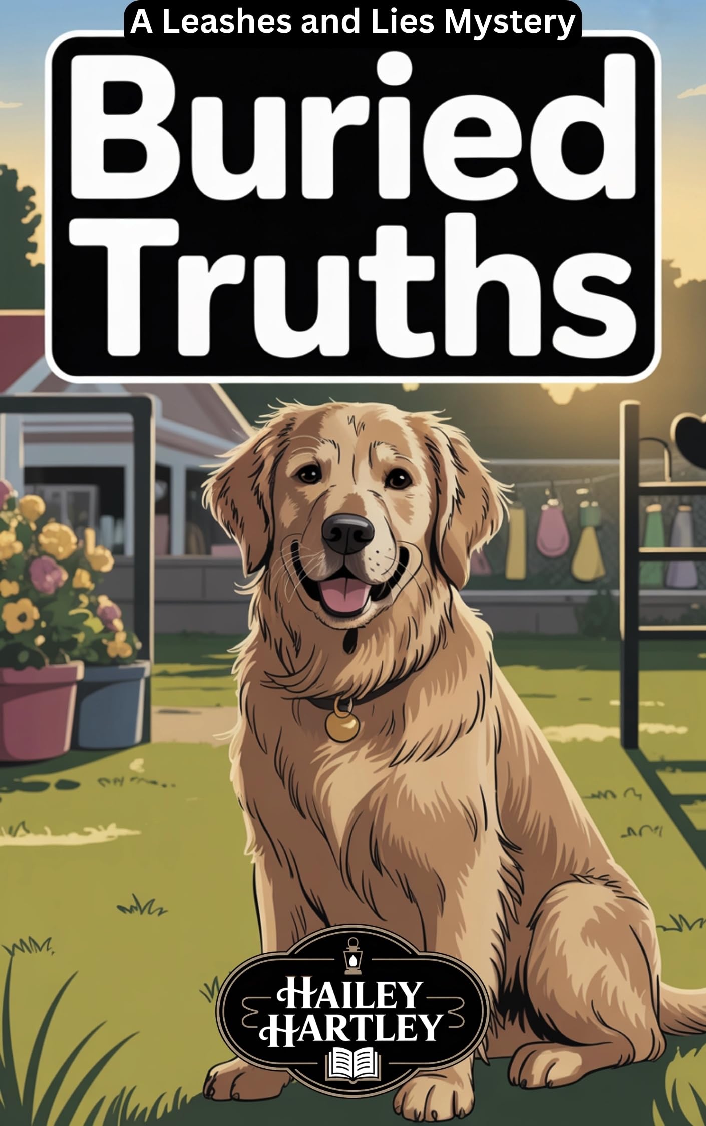 Buried Truths: A Leashes and Lies Mystery (The Leashes and Lies Mysteries Book 4)