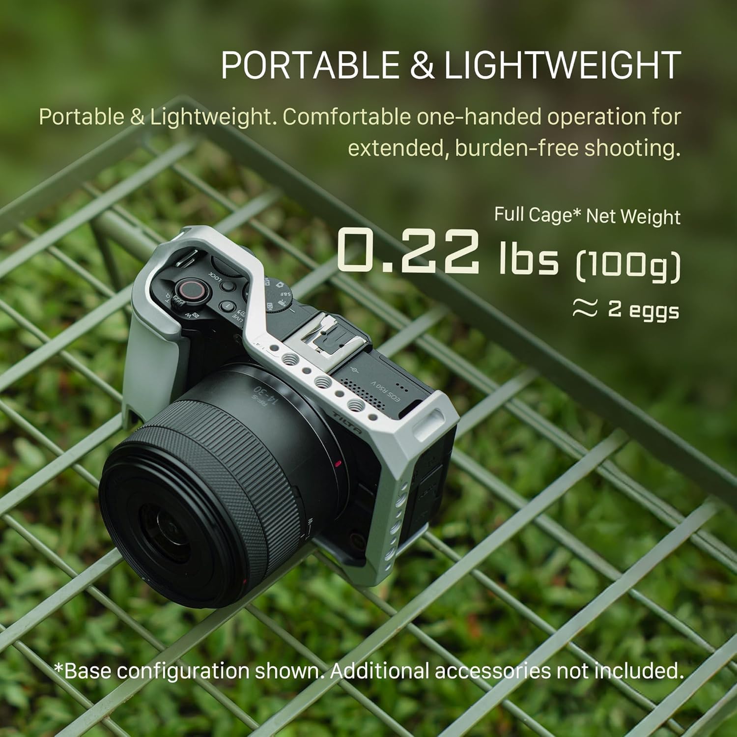 Amazon.co.jp: TILTA EOS R50 V用フルカメラケージ - ブラック (TA-T83