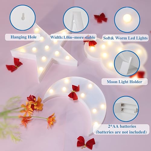 Miniatura 2 de Lámpara LED de noche de unicornio, lámpara de unicornio para decoración del hogar, suministros de fiesta de unicornio rosa, luces nocturnas para