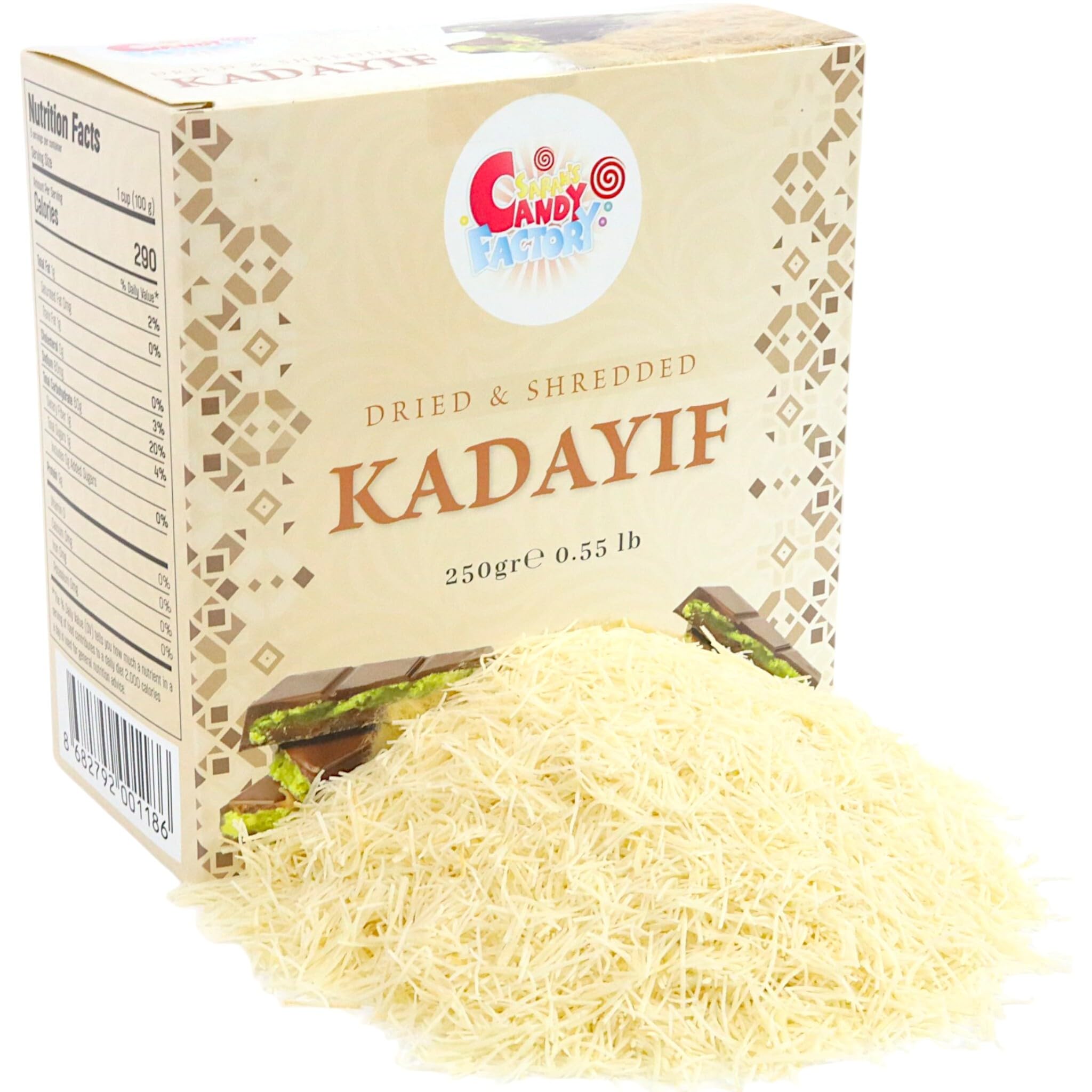 Amazon.com: Sarah's Candy Factory Premium 250 gr Dried & Shredded