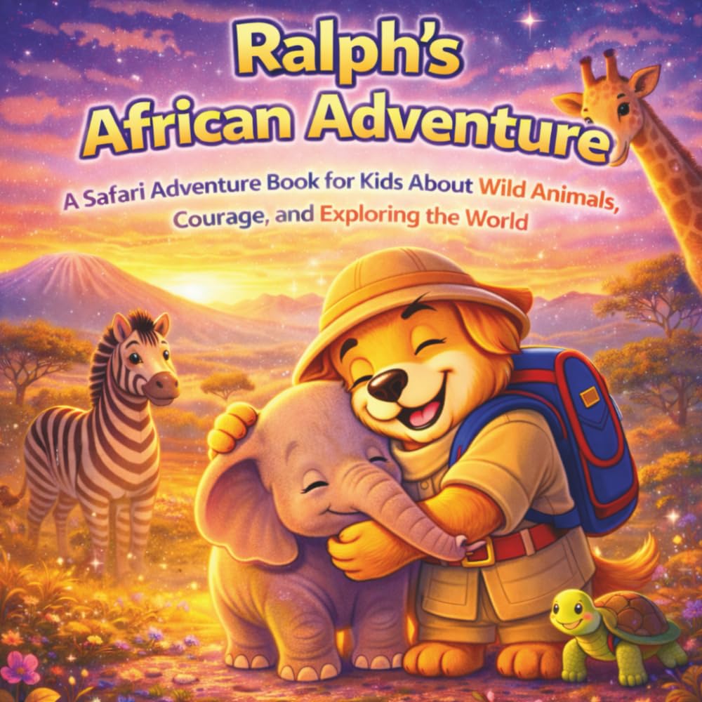 Ralph’s African Adventure: A Safari Adventure Book for Kids About Wild Animals, Courage, and Exploring the World