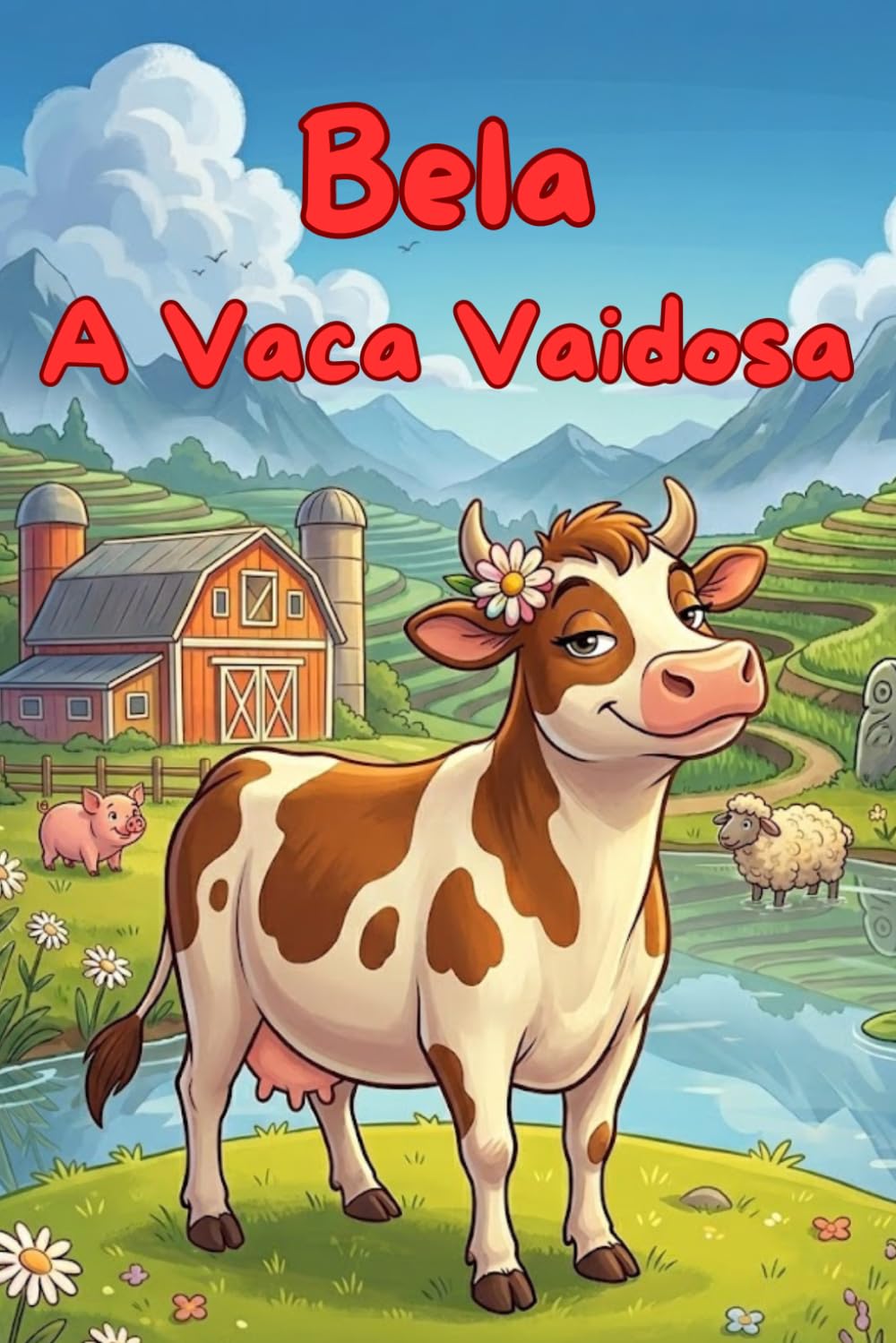 Bela, a Vaca Vaidosa: Uma história infantil divertida sobre a importância da humildade e amizade (Coleção Nomes Marotos)