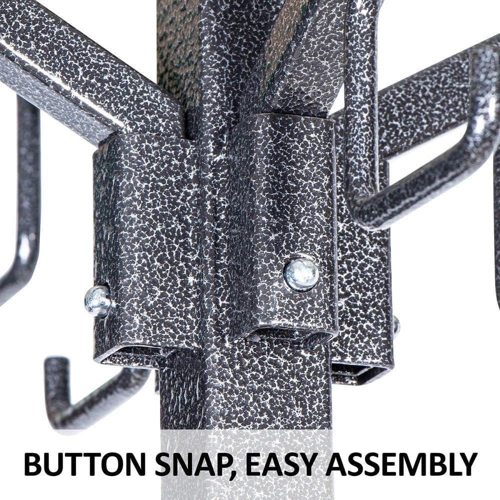 EASY-UP Pro Series Free Standing Bridle Rack | Perfect for Busy Stables | Holds 16+ Bridles | Portable & Easy Assembly | Space-Saving Design | 7-Year Warranty