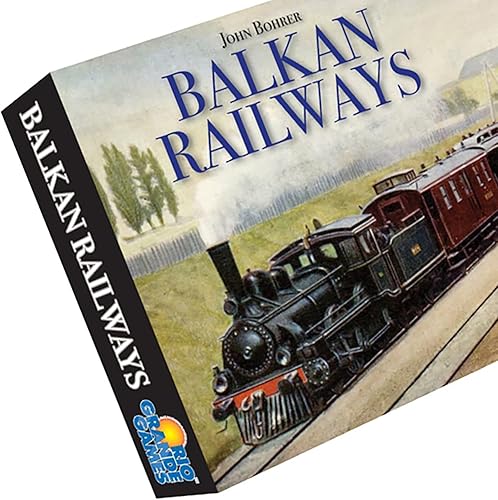 Miniatura 3 de Rio Grande Games: Balkan Railways - Juego de mesa de tren económico, construcción de riqueza, estatua sin suerte, expansión de área a partir de 14