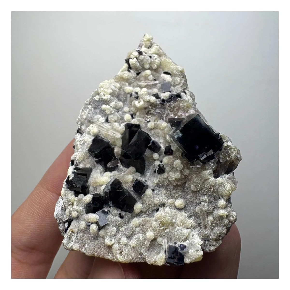 Piedras de cristal y minerales naturales de fluorita y cuarzo cristal para decoracion de 88g