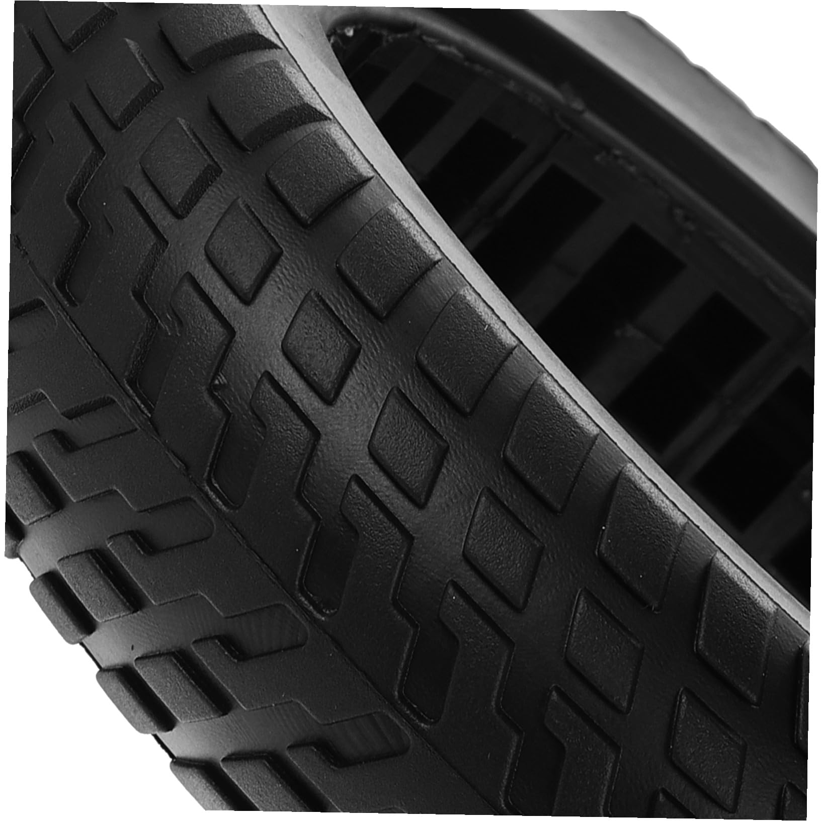 Pneu de Trottinette Électrique Pneu Plein Anti-crevaison Caoutchouc Alvéolé Absorbant les Chocs pour Trottinette Polyvalente