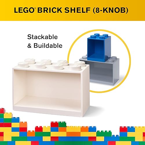 Miniatura 60 de Room Copenhagen Estante de ladrillo Lego, 4 tachuelas, color negro Negro,Azul,Blanco,gris,Rojo,https://www.amazon.com/dp/undefined