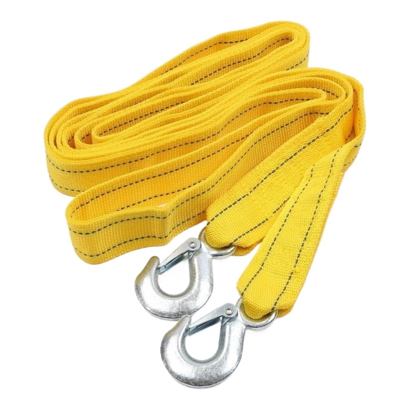 Cuerda de Remolque de 5 toneladas y 4 Metros for camión, Correa de Remolque Todoterreno, Cable de cabrestante, Correa de tracción for automóvil, 57 Unidades