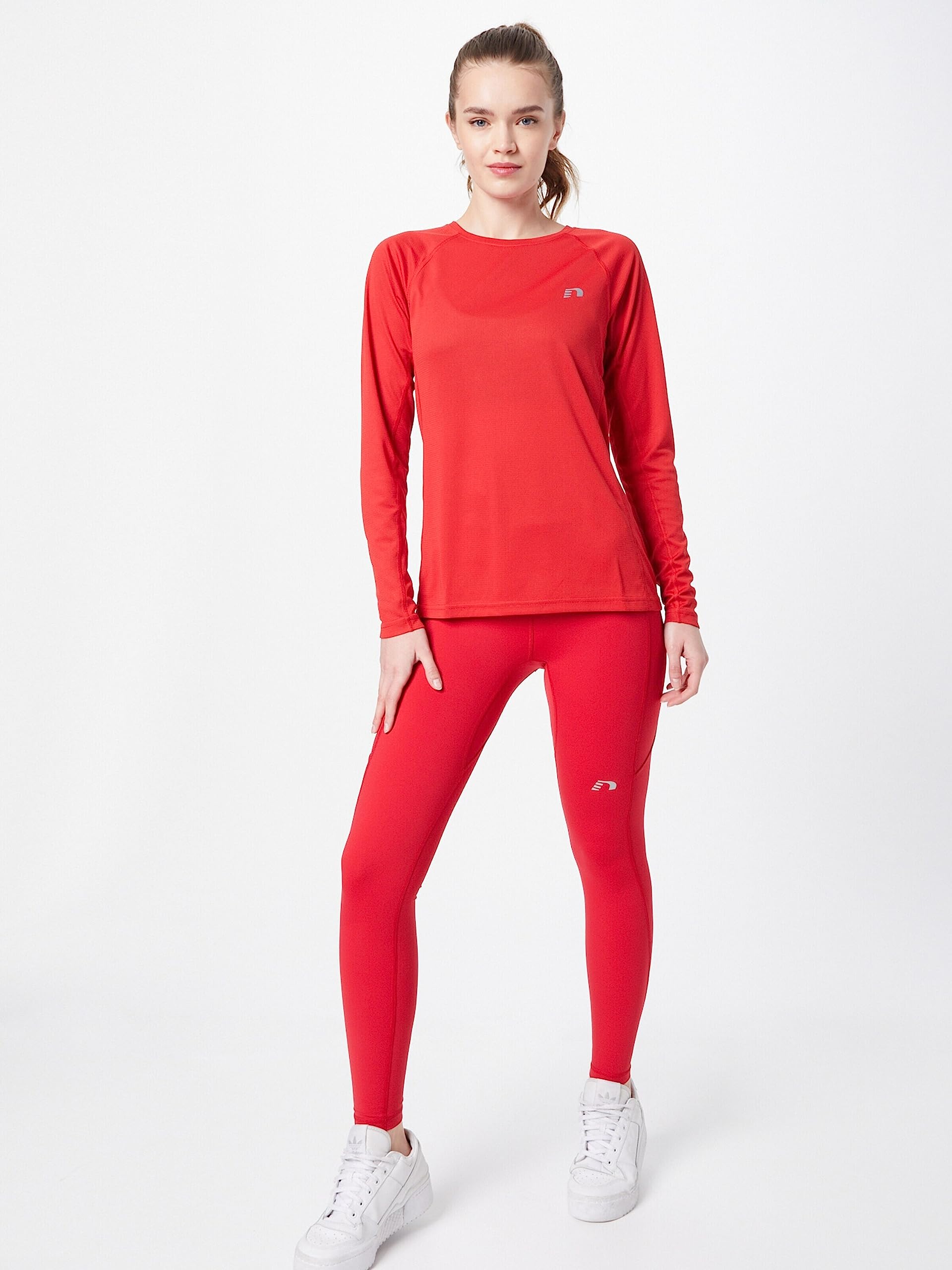 Newline Damen Sporthose rot/hellgrau XS