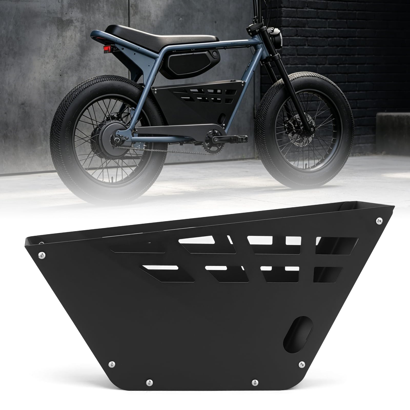 Amazon | YIBEICO スーパー73 ZX用バスケット、センター荷物ホルダー