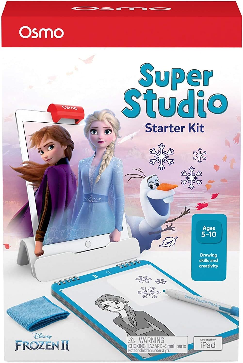 Osmo - Super Studio Disney Frozen 2 - Ages 5-11 - Learn to Draw - for iPad or Fire Tablet