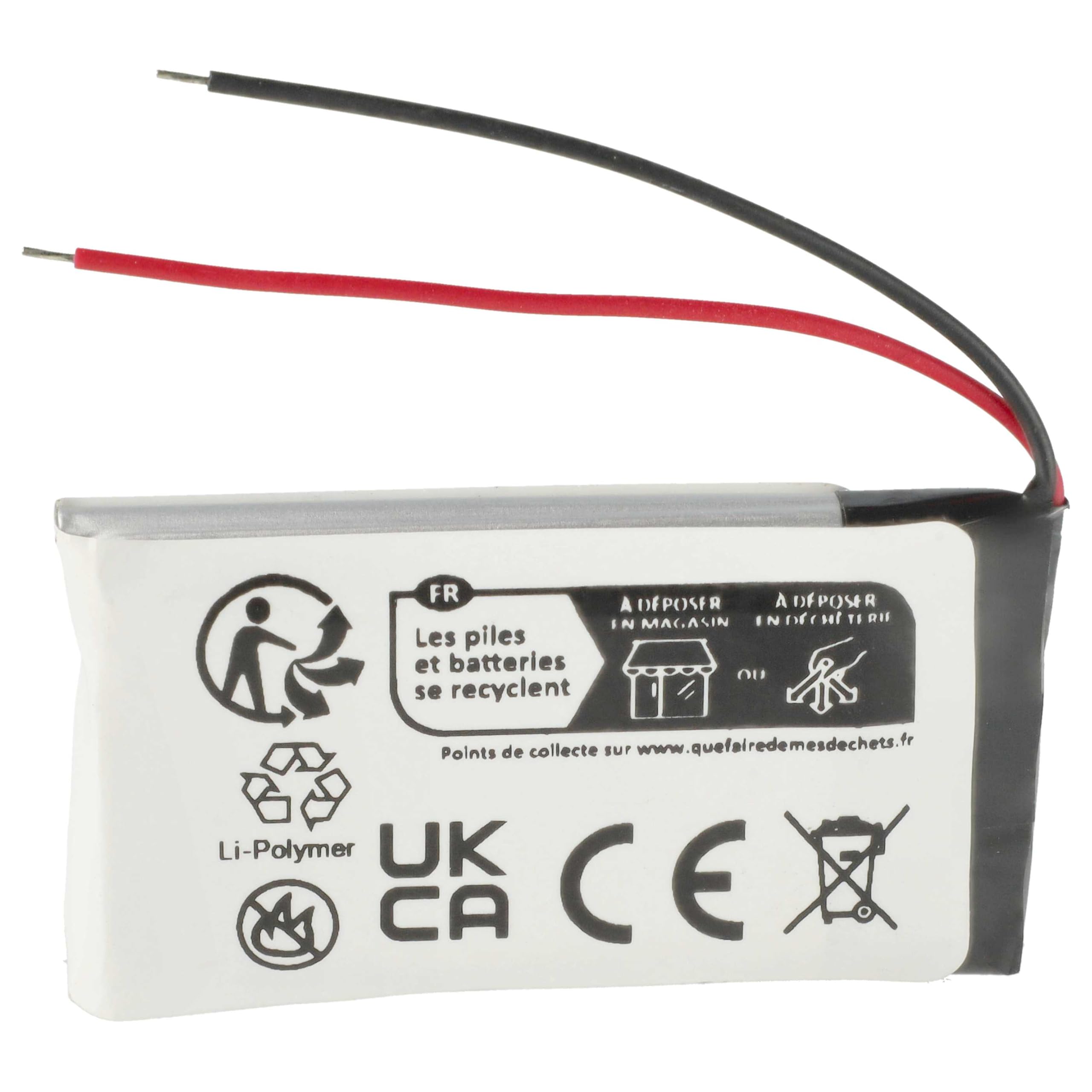 vhbw Bateria zamienna do Jabra AHB582035PR-03 do zestawu głośnomówiącego telefonu konferencyjnego (320 mAh, 3,7 V, litowo-polimerowy)