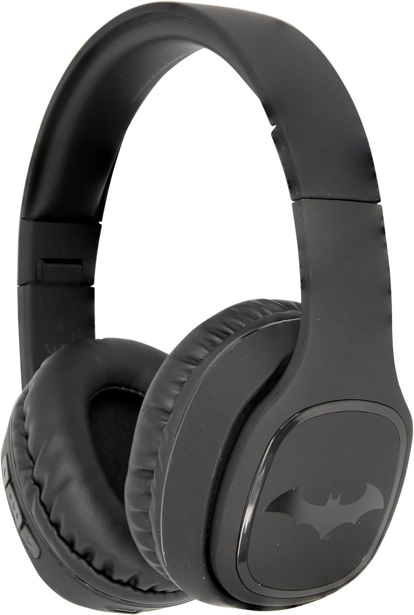 OTL Technologies TWEEN Batman Bluetooth Headphones (Foldable, Padded Headband, Stylish Design, Up to 30 Hours Battery Life for Teens and Adults), Black