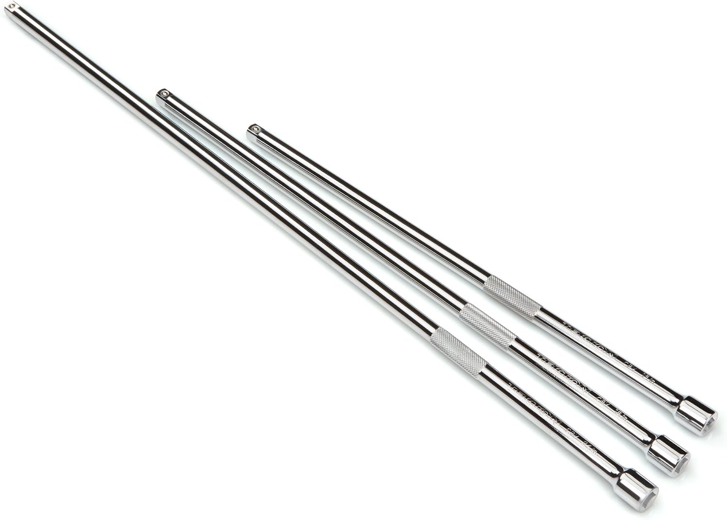 TEKTON 15625 3/8-Inch Drive Long Extension Bar Set, 3-Piece